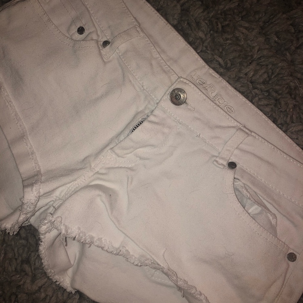 White shorts
